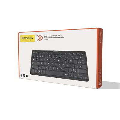 Mini Clavier IntekView Canadien Francais Sans Fil 11 ''