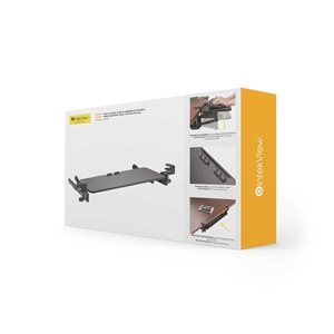 IntekView Tiroir à clavier à pince réglable en hauteur