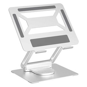 Support pour ordinateur portable en acier avec port USB-C