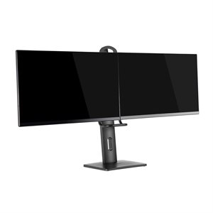IntekView Support pour 2 écrans sur pied ajustable facile