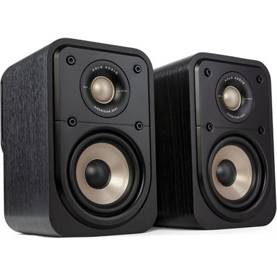 POLK ES10 Compact satellite/surround Home Theater Speaker Black (Pair)
