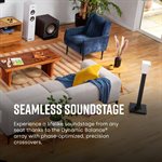 POLK ES10 Compact satellite/surround Home Theater Speaker Black (Pair)