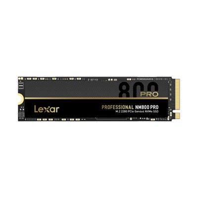 Lexar 512GB NM800 Pro M.2 2280 PCIe Gen4x4 NVMe Solid-State Drive 7450MB/s read, 3500MB/s write