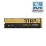 Lexar Professional NM1090 PRO 1TB PCIe 5.0 Gen5x4 NVMe M.2 2280 SSD Up to 14000/10000 MB/s Read/Writ